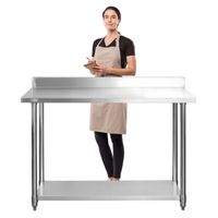 Meson Muro ECO Acero Inoxidable 180x60x85(+5) cm.