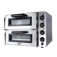 Horno Pizza Pizzero Eléctrico 2 Cámaras 40x40 cm