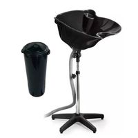 Lavapelo Portátil de Pedestal con Depósito de Agua