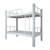 Camarote una Plaza Acero 90x200 cm Blanco