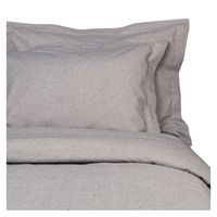 Funda de plumón King 85% algodón - 15%poliéster color gris