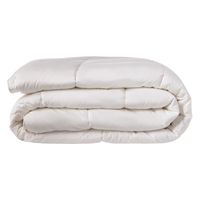 Plumón microfibra 2 plazas, tela 233 hilos 100% algodón.