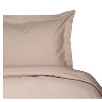 Funda de plumón King 85% algodón - 15%poliéster color cuerda