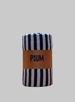 Funda plumón 100% algodón elástico azul oscuro/beige tamaño King