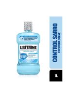 Enjuague bucal LISTERINE® Control Sarro Sin Alcohol 1 L