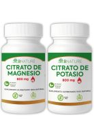 Pack Citrato de Magnesio + Citrato de Potasio 800mg