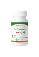 Vitaminas B Complex 500mg | Suplemento 60 caps B NATURE