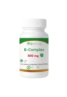 Vitaminas B Complex 500mg | Suplemento 60 caps B NATURE