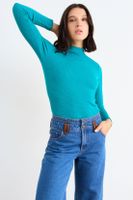 Polera Lisa Verde Oliva iO 14220126007107