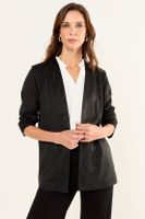 Tapado Tipo Gamuza Negro Ma Griffe 15402126050102