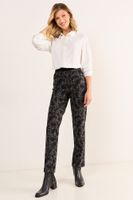 Calza Estampada Gris Ma Griffe 11602126050113