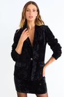 Blazer Velvet Negro Ash 16007126054102
