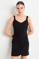 Vestido Liso Negro iO 13020225056102