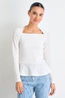 Polera Manga Larga Crudo iO 14220225051105