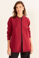 Tejido Grueso Con Lana Terracota Ma Griffe 18002126052214