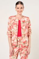 Blazer Estampado Abstracto Crudo Ma Griffe 16102126050105