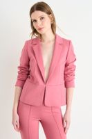 Blazer Liso De Tope Rosado Ash 16007126052131
