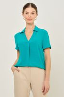 Blusa Manga Corta Verde Ma Griffe 14002125030217