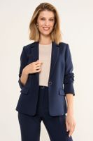 Blazer Liso Azul Ma Griffe 16002126200104