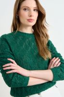 Sweater Calado Verde Oliva Ash 18107126050107