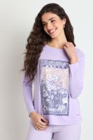 Polera Manga Larga Morado Ash 14607225050211