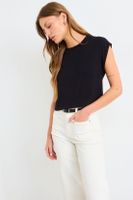 Polera Sin Mangas Lisa Negro iO 14204225096102