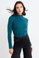 Sweater Liso Verde Oliva iO 18120126006107