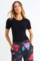 Polera Tejida Negro Ash 18207126052102