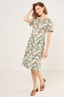 Vestido Largo Beige Ma Griffe 13102225054106