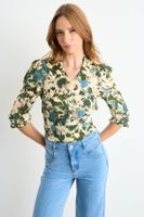 Blusa Fantasia Verde Oliva iO 14120126002107