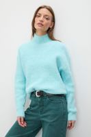 Sweater Liso Celeste 18120125024110