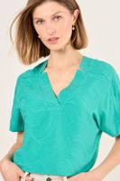 Blusa Lisa Verde Ma Griffe 14002225010217