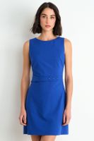 Vestido Liso Corto Azul Ash 13007126001104