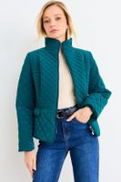 Parka Lisa Manga Larga Verde Ash 17607126002217