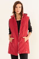 Parka Con Gorro Rojo Ma Griffe 16202126002103