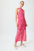 Vestido Fantasia Largo fucsia iO 13520125051116