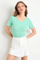 Polera Tejida Manga Corta iO 18120225014217