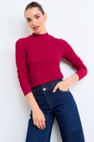 Polera Lisa Burdeos iO 14220126007112