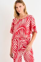 Polera Manga Corta Fantasia Rojo Ash 14304225092103