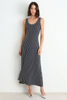 Vestido Largo Sin Mangas Azul Ash 13507126001104