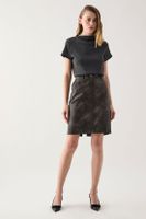 Falda Lisa Negro 12007125051102