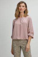 Blusa Cuello Redondo Rosa Ma Griffe 14002225053123