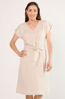 Vestido Largo Beige Ma Griffe 13002225053106