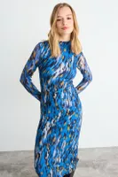 Vestido Fantasia Largo Celeste iO 13520126001110