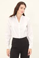 Blusa Popelina Crudo Ma Griffe 14002125061105