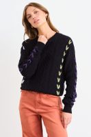 Sweater Liso Negro iO 18120126008102