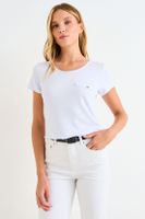 Polera Manga Corta Lisa Crudo Ash 14204225093105