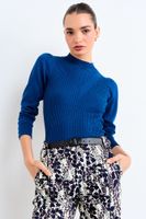 Sweater Liso Azul iO 18120126005104