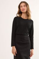 Polera Manga Larga Negro Ma Griffe 14202225001102