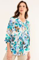 Blusa Estampada Lazo Crudo Ma Griffe 14102126054105